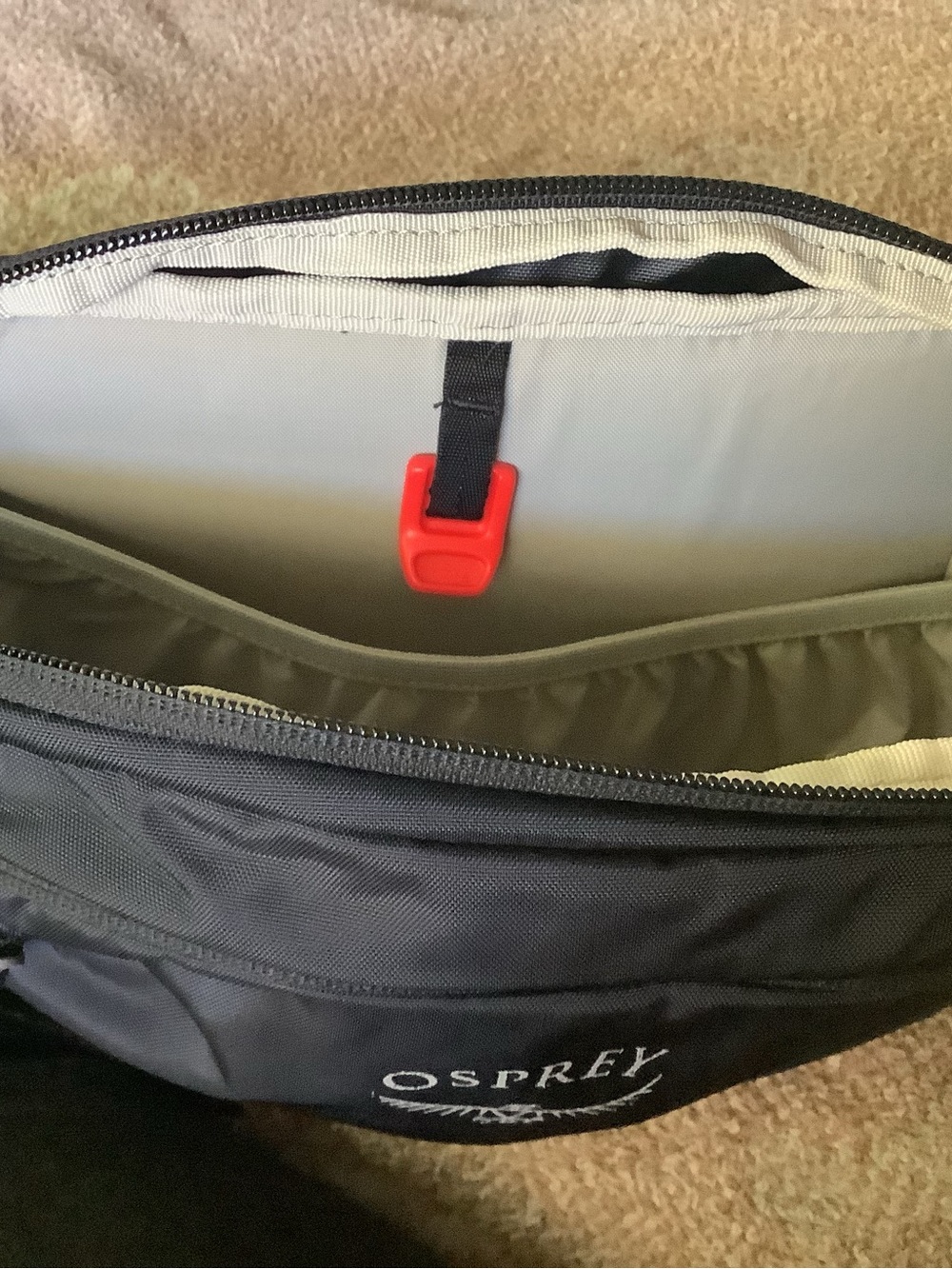 OSPREY Seral 7 Black Waist Pack - Picture 3 of 4